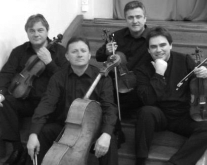 Cvartetul Transilvan în vestmânt muzical festiv
