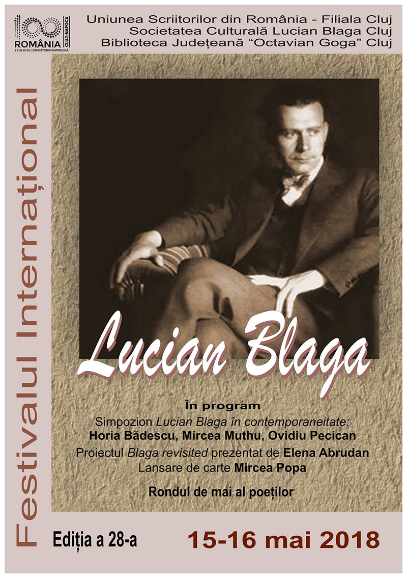 Festivalul Internaţional Lucian Blaga, ediţia a 28-a